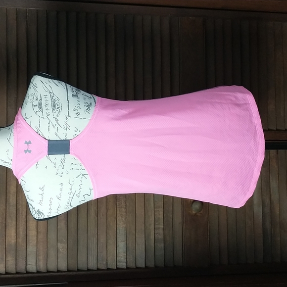 Under Armour Pink Racerback Tank - Picture 5 of 5